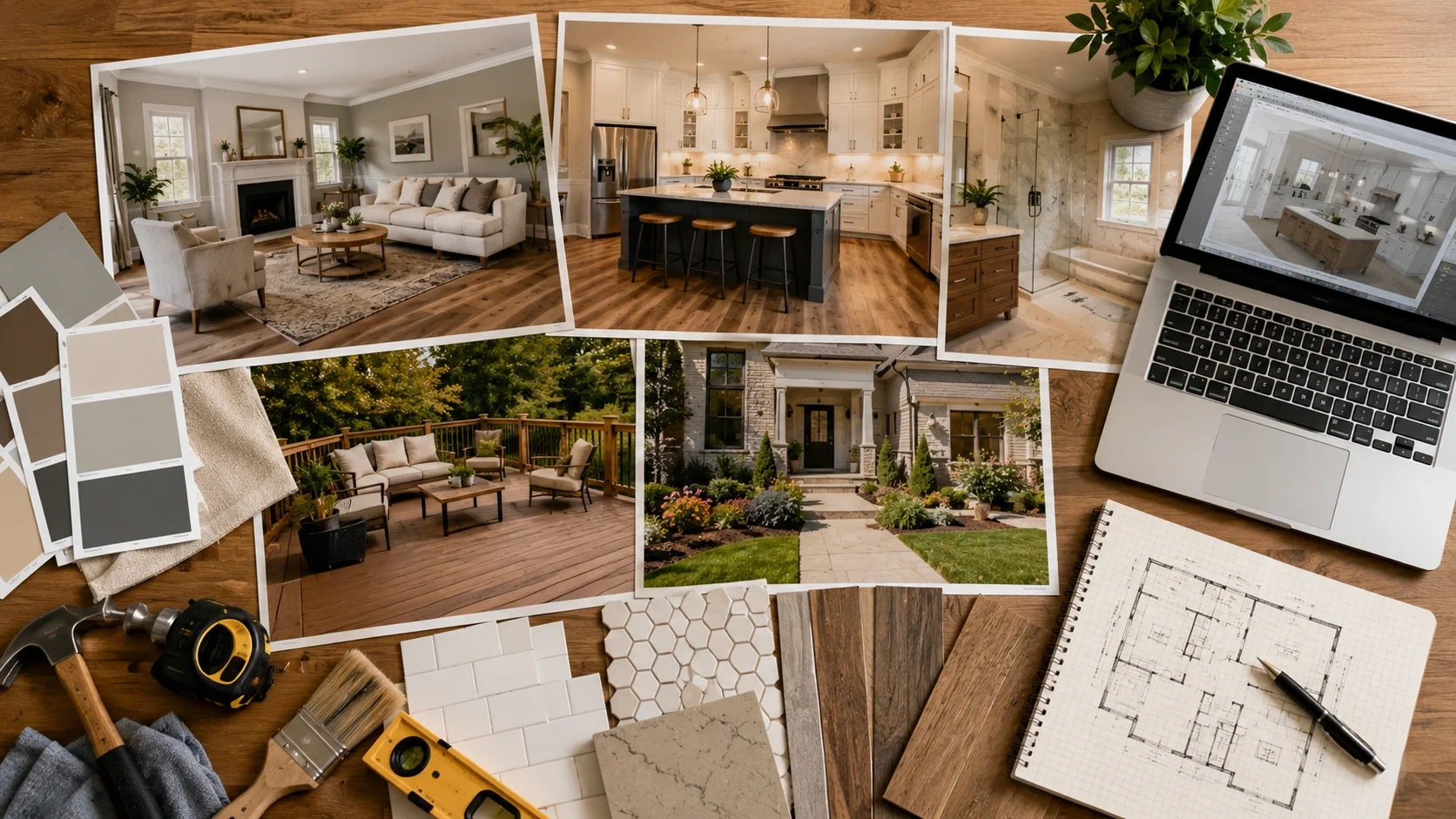 Home improvement projects including renovation, repair, and remodeling